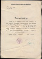 1940 Bp., Budapest Székesfőváros Polgármestere által Kiállított Tanúsítvány Nem Zsidó Származás Igazolására - Non Classés