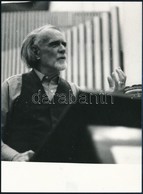 1960 Kodály Zoltán (1882-1967) Zeneszerzőről Készített Publikált Fotó, 18×13 Cm - Autres & Non Classés