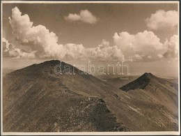 Cca 1930-1940 A Radnai-havasok Látképe (Nagy-Pietrosz?), Fotó, 17×23 Cm - Autres & Non Classés