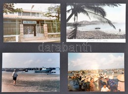 1990 Dél-vietnámi Utazás Fényképalbuma, életképek, Képeslapok, 9×13 Cm-es Fotók - Autres & Non Classés