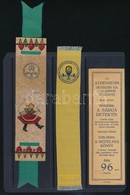 4 Db 1945 Előtti Könyvjelző, Benne 3 Db Az Eucharisztikus Kongresszusról 1938-ból - Publicités