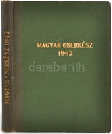 1941-1942 Magyar Cserkész. XXIII. évf. 1-21. Sz. 1941. Szept. 15-1942. Aug. 15. Szerk.: Velősy Béla. (Egybekötve.) Arany - Scoutisme