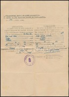 1945 A Dél-ausztriai Magyar Csapatok Parancsnoka által Kiadott Menetparancs - Andere & Zonder Classificatie