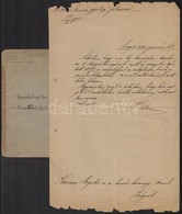 1890 - 1941 Vegyes Militária Tétel, 2 Db, 
1890 Szeged, M. Kir. 5 Honvéd Gyalogos Féldandár, Szolgálaton Kívüli Viszonyb - Other & Unclassified