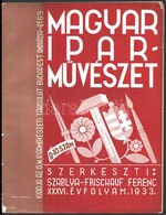 1933 Magyar Iparművészet XXXVI. évfolyamának 9-10. Száma - Ohne Zuordnung