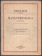 Országh Tivadar: Hangsoriskola Hegedűre. Bp.,1961,Ed. Musica. Papírkötés. - Sonstige & Ohne Zuordnung