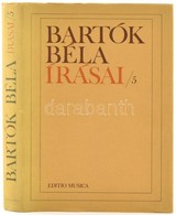 Bartók Béla Írásai 5.: A Magyar Népdal. Közreadja: Révész Dorrit. Bp.,1990,Editio Musica. Kiadói Kartonált Papírkötés, K - Other & Unclassified