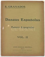 Cca 1900 VDanzas Espanolas II. Kottafüzet. - Sonstige & Ohne Zuordnung