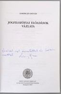 Losonczy István: Jogfilozófiai Előadások Vázlata. Jogfilozófiák. Szerk.: Dr. Varga Csaba. Bp., 2002, Szent István-Társul - Zonder Classificatie