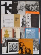 1962-1979 Vegyes Művészeti Katalógus Tétel, 22 Db. Változó állapotban. - Ohne Zuordnung