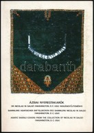 Ázsiai Nyeregtakarók. Dr. Nicolas M. Salgó Magángyűjteménye. Szerk.: Dr. Jon Thompson, Dr. Gombos Károly, Gombos Farkasv - Ohne Zuordnung