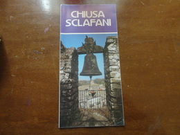 LIBRETTO  INFORMATIVO CITTA' DI CHIUSA SCLAFANI (PA) - Arts, Architecture