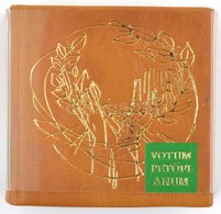 Votum Petőfianum. Kass János Illusztrációival. Bp., 1973, Kossuth. Több Nyelven. Kiadói Aranyozott Bőrkötésben, Kiadói M - Unclassified