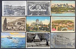 ** * 190 Db Régi Magyari Városképes Lap, érdekes, Változatos Anyag / 190 Old Hungary View Cards, Interesting Lot! - Zonder Classificatie