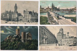 26 Db RÉGI Német Városképes Lap / 26 Pre-1945 German Town-view Postcards - Ohne Zuordnung