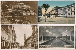 ** * 26 Db Főleg RÉGI Magyar Városképes Lap / 26 Mostly Pre-1945 Hungarian Town-view Postcards - Non Classés