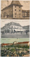 ** * 15 Db RÉGI Magyar Városképes Lap, Vegyes Minőség / 15 Pre-1945 Hungarian Town-view Postcards, Mixed Quality - Ohne Zuordnung