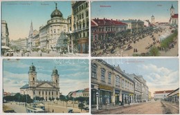 ** * 9 Db RÉGI Magyar Városképes Lap, Vegyes Minőség / 9 Pre-1945 Hungarian Town-view Postcards, Mixed Quality - Ohne Zuordnung