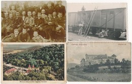 ** * 7 Db RÉGI Képeslap: Parád, Zólyom, Mátraverebély, Balatonszabadi, Folklór, Vonat / 7 Pre-1945 Postcards: Parád, Zvo - Ohne Zuordnung