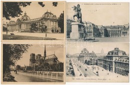* 7 Db RÉGI Francia Városképes Lap / 7 Pre-1945 French Town-view Postcards - Non Classés