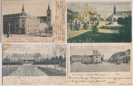 ** * 6 Db RÉGI Magyar Városképes Lap, Vegyes Minőség / 6 Pre-1905 Hungarian Town-view Postcards, Mixed Quality - Non Classés