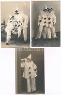 ** * 5 Db RÉGI Bohócos Motívum Képeslap / 5 Pre-1945 Clowns Motive Postcards - Ohne Zuordnung