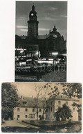 ** * 31 Db MODERN Fekete-fehér Magyar Városképes Lap / 31 Modern Black And White Hungarian Town-view Postcards - Unclassified