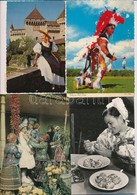 ** * 29 Db MODERN Motívum Képeslap: Népviselet / 29 Modern Motive Postcards: Folklore - Sin Clasificación