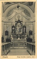 T2 1948 Alsógalla (Tatabánya), Római Katolikus Templom, Belső, Photo - Zonder Classificatie