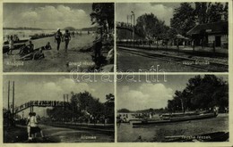 * T2 1932 Alsógöd (Göd), Strand, Vasútállomás, Fecske Fészek - Non Classés