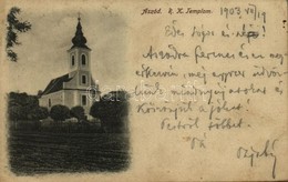 T2/T3 1903 Aszód, Római Katolikus Templom (EK) - Ohne Zuordnung