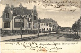 T2/T3 1905 Balassagyarmat, Scitovszky út, Villa. Wertheimer Zsigmond Kiadása (EK) - Ohne Zuordnung