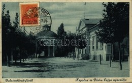 T2 1933 Balatonfüred-fürdő, Kápolna, Blaha Lujza Nyaraló. TCV Card - Non Classés