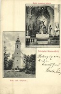 T2/T3 1908  Boconád, Római Katolikus Templom, Belső (EK) - Non Classés