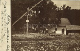 T2 1911 Budapest, Sikárosi üdülőhely A Budai Hegyekben, Gémeskút. Photo - Ohne Zuordnung