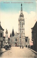 ** T2 Budapest I. Koronázó Templom, Szentháromság Szobor. Taussig A. 7985. - Non Classés