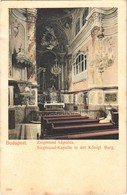 ** T2 Budapest I. Zsigmond Kápolna A Várban, Belső. Taussig A. 5699. - Non Classés