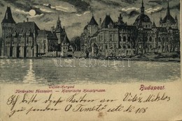 T2/T3 1898 Budapest XIV. Vajda-Hunyad Vára, Történelmi Főcsoport, Este (EK) - Ohne Zuordnung