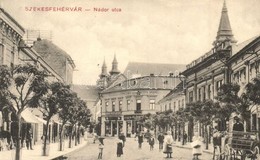 T2/T3 1912 Székesfehérvár, Nádor Utca, Első Magyar Általános Biztosító Társaság, Orvosi Kötszer Raktár, Klökner Péter Kö - Ohne Zuordnung