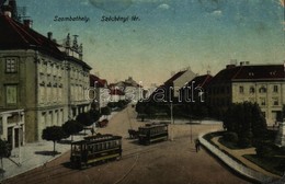 * T2/T3 Szombathely, Széchenyi Tér, Villamosok (fl) - Non Classés