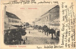 T2 1902 Tokaj, Fő Tér, Gyógyszertár. Fénynyomat Divald Műintézetéből - Ohne Zuordnung