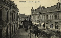 T2 1913 Veszprém, Kossuth Lajos Utca. Kiadja A Pongrácz Dohánytőzsde - Ohne Zuordnung