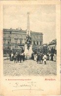 * T3 Arad, Szentháromság Szobor, 1848-as Múzeum, Színházi étterem / Trinity Statue, Museum, Restaurant (Rb) - Zonder Classificatie