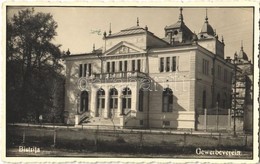 * T1/T2 1940 Beszterce, Bistritz, Bistrita; Gewerbeverein / Iparosegylet Székháza / House Of Craftsmen's Association - Ohne Zuordnung