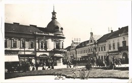 T2/T3 1943 Dés, Dej; Megyeháza, Minerva Gyógyszertár / County Hall, Pharmacy (EK) - Ohne Zuordnung