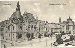 * T2 1916 Nagyvárad, Oradea; Görögkatolikus Püspöki Palota, Piaci árusok. Rigler József Ede Rt. Kiadása / Greek Catholic - Ohne Zuordnung