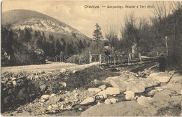 ** T2/T3 Oravica, Oravita; Bányavölgy, Részlet A Tavi útról / Mine Valley, Wooden Bridge - Ohne Zuordnung