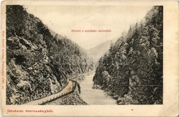 * T2/T3 Petrozsény, Petrosani; Szurduk-szoros. Herz Arnold Kiadása / Pasul Surduc / Mountain Pass (ragasztónyom / Glue M - Non Classés