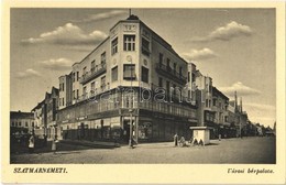 ** T1 Szatmárnémeti, Szatmár, Satu Mare; Városi Bérpalota / Street View, House, Shops - Ohne Zuordnung