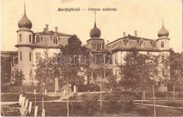 T2/T3 1916 Bártfa, Bártfafürdő, Bardejovské Kúpele, Bardiov, Bardejov; Otthon Szálloda. Salgó Mór Kiadása / Hotel (EK) - Sonstige & Ohne Zuordnung